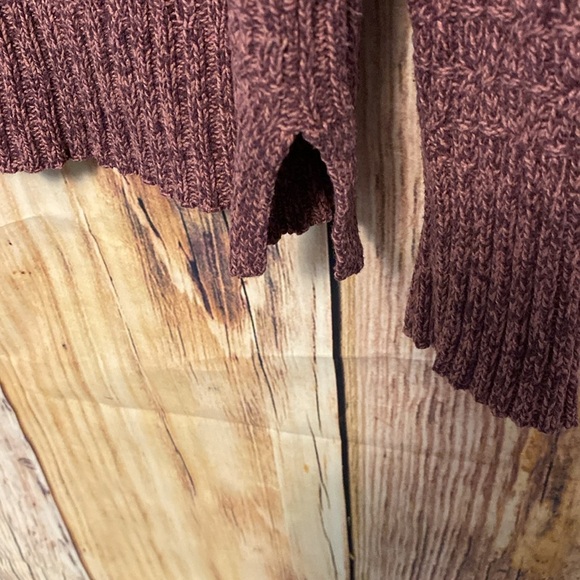 Sweater Natural Reflections Medium Mauve Colored Sweater Beautiful Design across - Picture 5 of 8